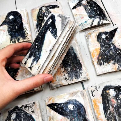 crow mini journals